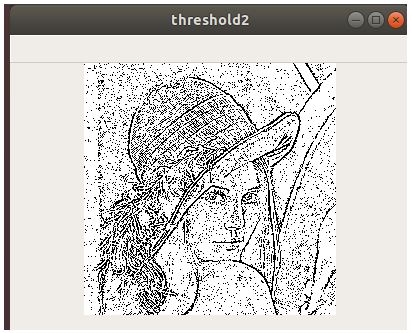 cv2.adaptiveThreshold() using cv2.ADAPTIVE_THRESH_GAUSSIAN_C