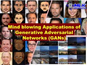 Applications of Generative Adversarial Networks