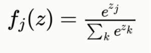 Softmax Activation Function Formula
