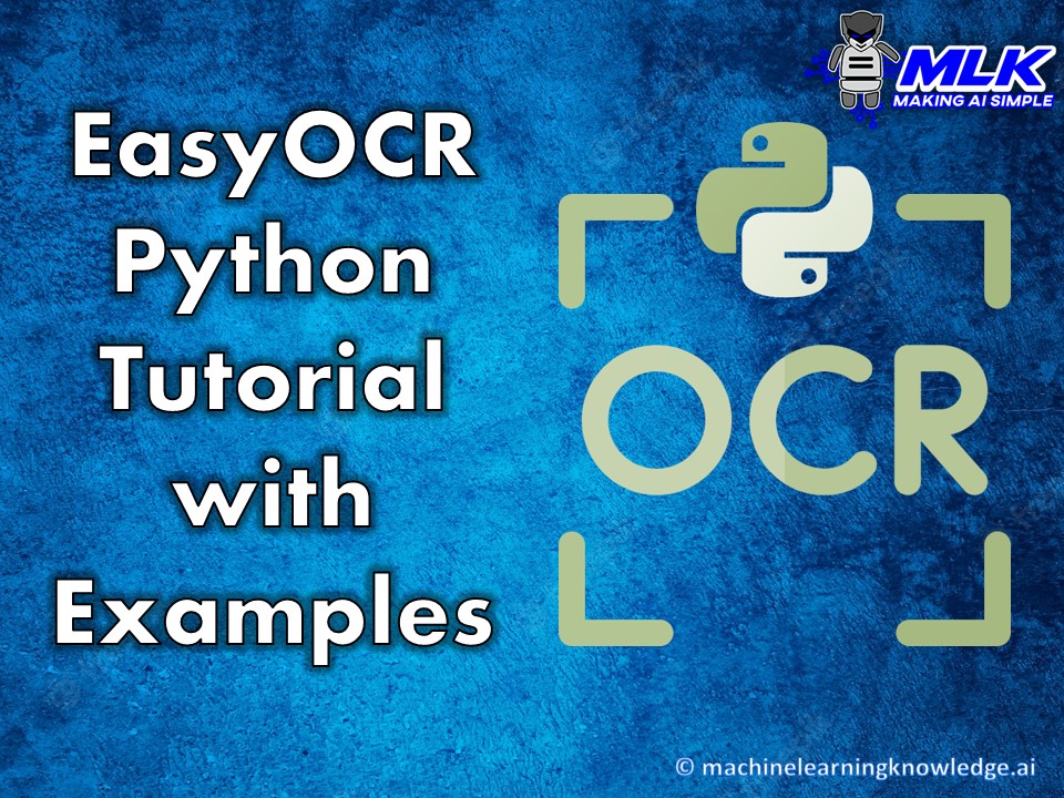 EasyOCR Python Tutorial with Examples - MLK - Machine Learning Knowledge