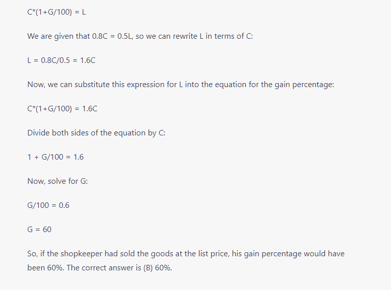 Chat GPT-4 Demo - Profit Loss -2