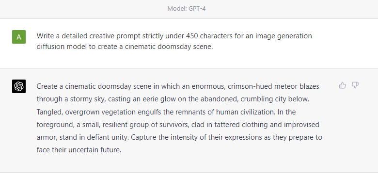 GPT-4 Demo Image Generation Prompts - 2